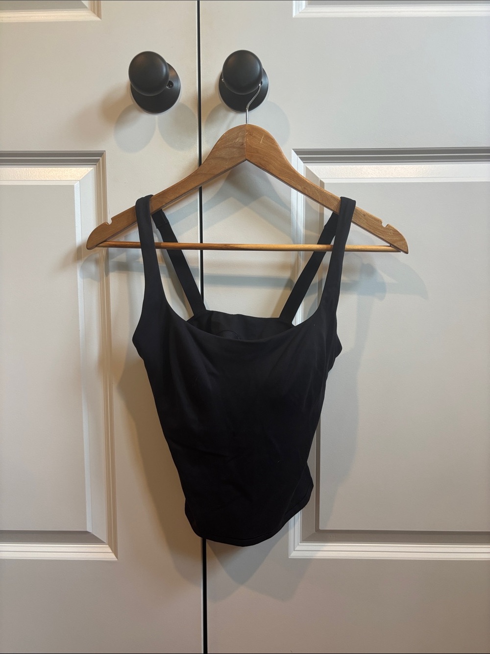 Nike x SKIMS Black Square Neck Camisole Tank